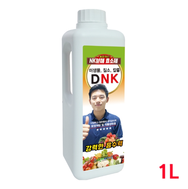 DNK (복합미생물+질소+칼륨) NK 분해효소 원액1L  